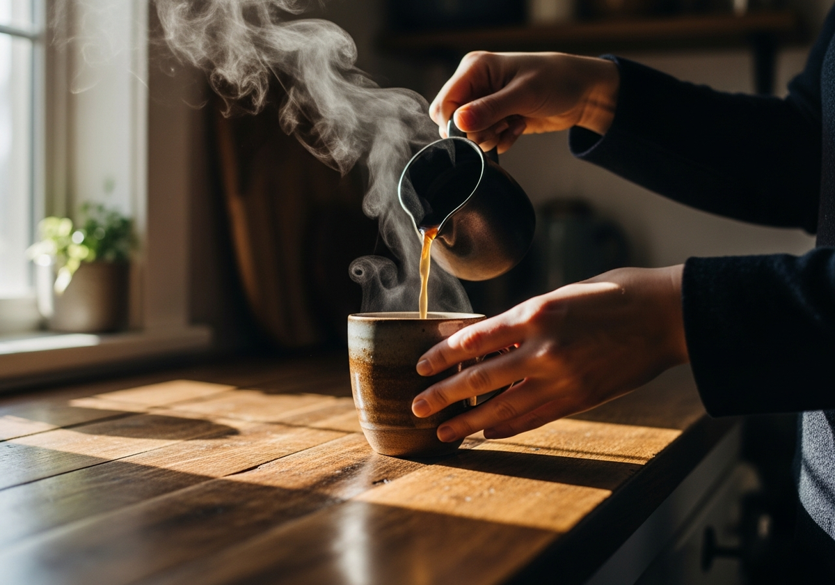 Kaffee aufhören: Ohne Entzugssymptome zu Adaptogen-Pilzen wechseln