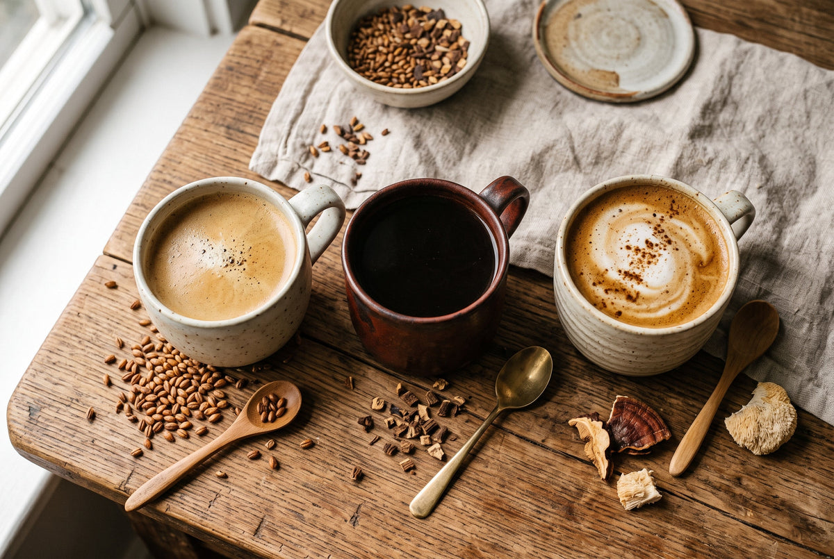 Gerstenkaffee, Chicorée oder adaptogener Pilzkaffee: Was ist der beste Kaffee-Ersatz?